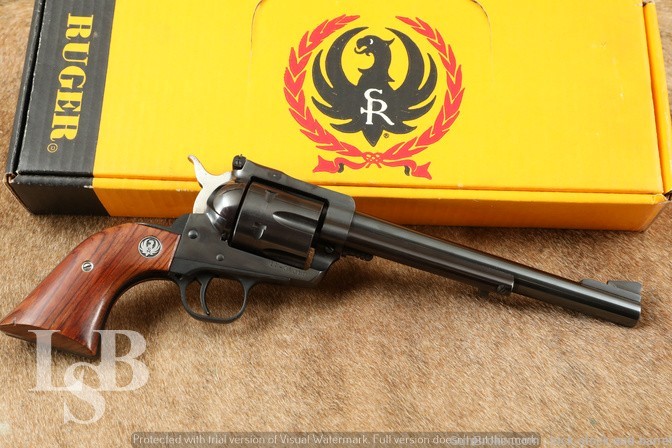 Ruger New Model Blackhawk .30 Carbine Single Action Revolver, MFD 1979