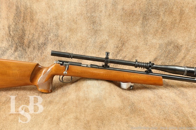 Savage Anschutz Match 64 Bolt Action 22 Long Rifle 26” C&R & Lyman Scope