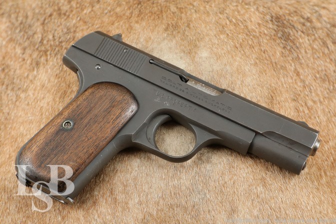 WWII British Lend-Lease Colt 1903 Pocket .32 ACP Semi-Auto Pistol, 1942 C&R