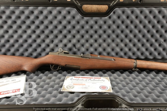 WWII Springfield CMP Field Grade M1 Garand .30-06 Semi-Auto U.S. Rifle 1942