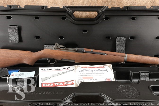 Winchester CMP Expert Grade M1 Garand .30-06 Semi-Auto Rifle C&R 1942