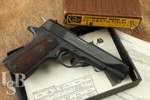 1 of 1,000 Colt Government Model "BB" Pre-70 Series .45 ACP 5" 1911 Pistol