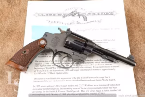 Abercrombie & Fitch Shipped Pre-WW2 Smith & Wesson .22/32 Kit Gun Revolver