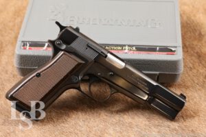 Belgium Mk. III FN Hi-Power Practical 9mm 4.7” Pistol & Mag, MFD 2003