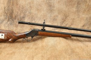 C. Sharps Arms Model 1885 .40-65 Falling Block Rifle & MVA 6X Scope