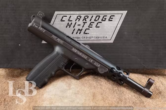 Claridge Family Collection Hi-Tec L-9 L9 Pistol Semi-Auto 9mm NIB