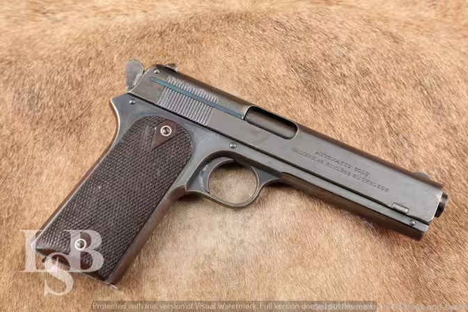 Colt Early Model 1905 The First .45 ACP Pre-1911 Semi-Auto Pistol, 1907 C&R