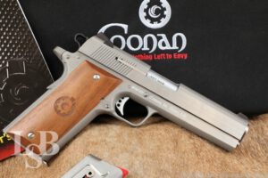 Coonan Inc. .357 Magnum 5” Semi Automatic Pistol & Case, 4 Mags, Extras