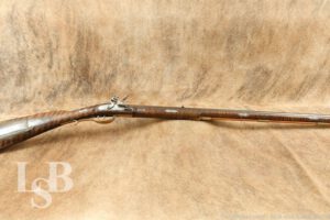 Custom Built Flintlock Kentucky Rifle .45 Caliber 40” Octagonal Barrel