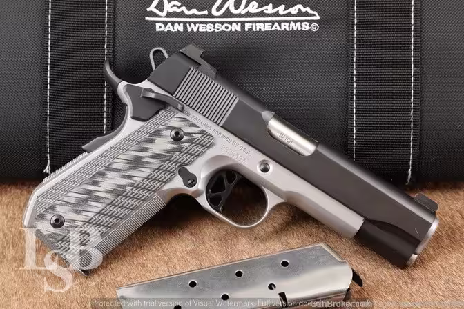 Dan Wesson CZ-USA VALOR V-BOB 1911 .45 ACP 4.25” Semi Auto Pistol 2024