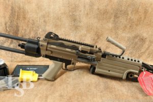 FN Herstal USA M249S FDE PARA Civilian SAW Semi Auto Belt Fed 5.56 Rifle