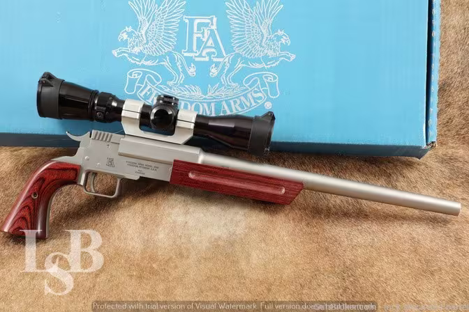 Freedom Arms Model 2008 .223 Rem. 15” Barrel Single Shot Silhouette Pistol