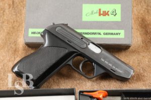 Heckler & Koch HK4 380ACP, .32ACP & .22LR Convertible Semi-Auto Pistol 1982