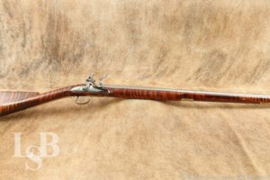 Jerry Wetherbee Custom English Fowler Flintlock .62 Cal 42” Colerain Barrel
