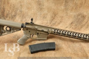 LARUE TACTICAL LT-15 14.5” 5.56/223 FDE AR 15 Semi Auto Rifle & Troy Sights