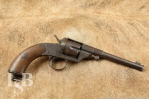 Mauser Reichsrevolver M1879 10.6X25 Single Action Revolver MFD 1880 Antique