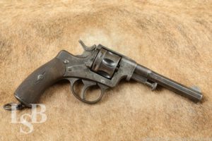 Ned Wapenmagazijn Haarlem Brevet Nagant 9.4x22mm Revolver MFD 1880s Antique