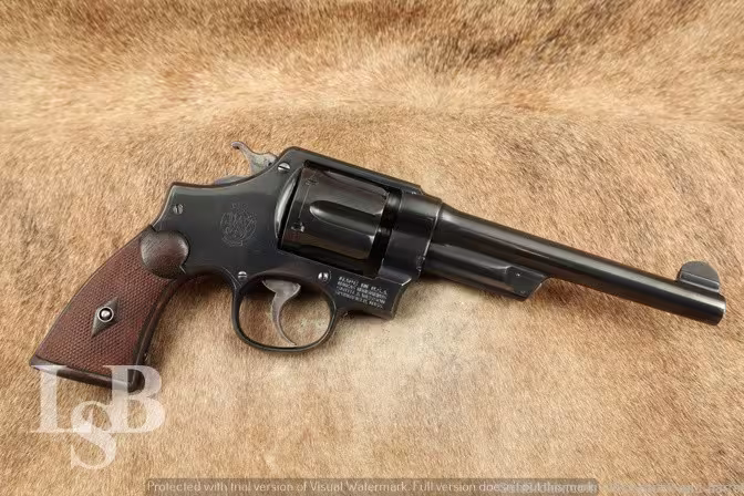 Smith & Wesson .44 Hand Ejector 1st Model Triple Lock 6 1/2” .44 Spl. 1911