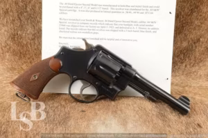 Smith & Wesson .44 Hand Ejector 2nd Model .44 Spl DA/SA Revolver, 1925 C&R