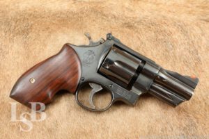 Smith & Wesson Model 24-3 .44 Special 3” Blued 1985 Round Butt Combat Grips