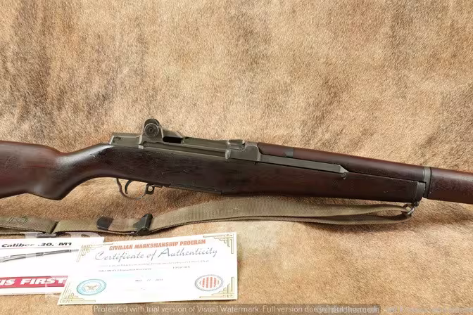 Springfield Armory CMP M1 Garand MK 2 MOD 1 7.62 H&R Conversion 1944 C&R