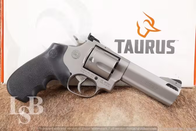 Taurus Tracker Model 425 Titanium 4” Ported .41 Mag DA/SA Revolver & Box