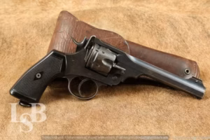WWI Webley & Scott Mark VI .455 6" Single/Double-Action Revolver, 1915 C&R