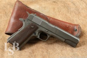 WWII Remington Rand M1911A1 .45 ACP U.S. Army Semi-Automatic Pistol C&R