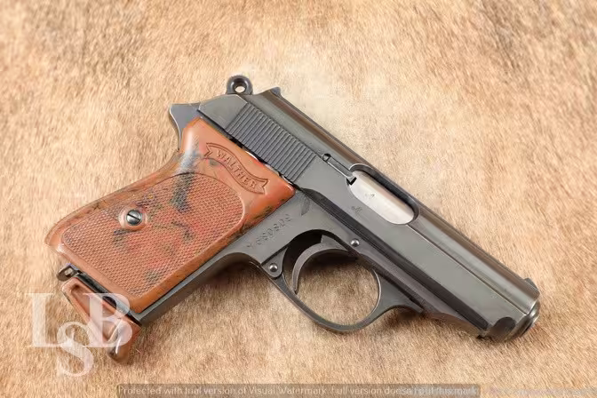 Walther Thuringia Model PPK 7.65mm .32 ACP Police Marked Pistol 1941 C&R