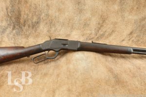 Winchester 1873 3rd Model 24” .32-20 WCF Lever Action Rifle, 1890 Antique