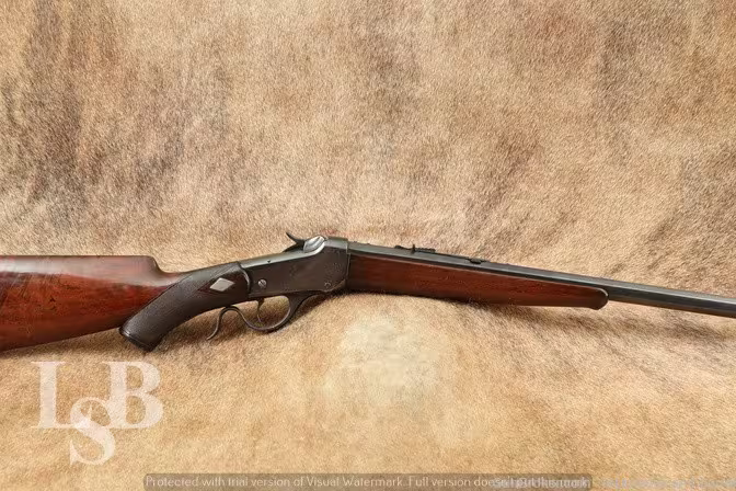 Winchester 1885 Low Wall 26” #1 .22 Short Single Shot Rifle, Post 1919 C&R