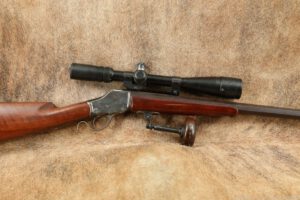 Winchester Model 1885 High Wall Lever Action .32-40 WCF Antique & Scope