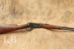 Winchester Pre-64 1894 94 Saddle Ring Carbine .38-55 Lever Rifle, MFD 1932