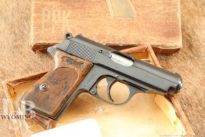 Zella-Mehlis Walther PPK .380 ACP 3.25” Semi Automatic Pistol C&R MFD 1939
