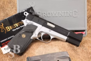 Belgium Mk. III FN Hi-Power Practical .40 S&W 4.7” Pistol & Mag, MFD 1995