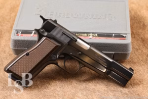 Belgium Mk. III FN Hi-Power Practical 9mm 4.7” Pistol & Mag, MFD 2003