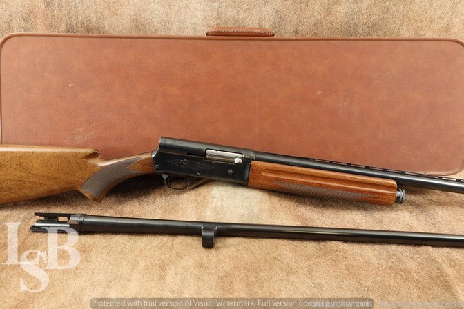 Browning A5 Magnum 12GA Two Barrel Set 28” & 32” Semi-Auto Shotgun C&R 1970
