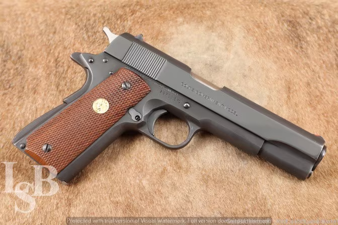 Colt 1911 MK IV Government Model Series 70 .45 ACP Semi-Auto Pistol 1979