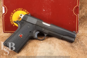 Colt Delta Elite Government Model 10mm 5" Semi-Auto Pistol MFD 1987