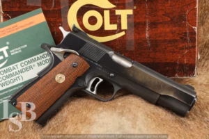 Colt MK IV Series 70 Gold Cup National Match .45 ACP Semi Auto Pistol 1978