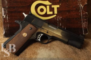 Colt Service Model Ace .22 LR 5" Semi Automatic Pistol MFD 1983 & Box