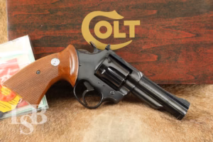 Colt Trooper MK III .357 Magnum 4" Blued DA/SA Revolver, MFD 1975 with Box