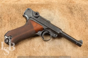 DWM P08 .30 Luger 4" Semi Automatic Pistol MFD 1920s - 1940s C&R