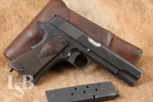 F.B. Radom VIS 35 9mm 4.7" Barrel Semi Auto Pistol MFD 1940 C&R & Holster