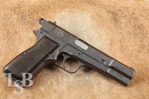 Fabrique Nationale High Power WaA140 4.75" Barrel Single Action 9mm Pistol