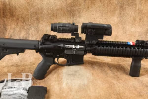 Mega Machine Shop AR-15 GTR-3H 5.56mm 16" Semi-Auto Rifle Geissele AimPoint