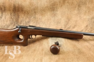 Remington 40X Single Shot .22 LR 28" Bolt Action Rifle C&R Olympic Sights