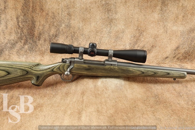 Ruger M77 Mark II 25-06 REM 24" Bolt Action Hunting Rifle & Scope MFD 2003