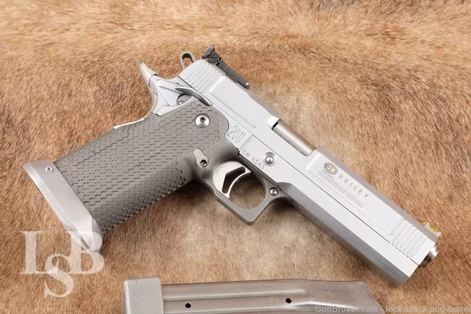 STI international Briley Signature 2011 Race Gun 5” 40 S&W Semi Auto Pistol