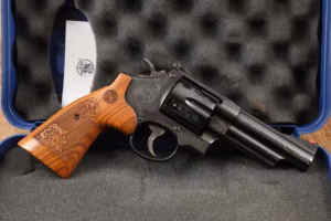 Smith & Wesson 29-10 44 Magnum 4" Factory Engraved Blue DA/SA Revolver 2012